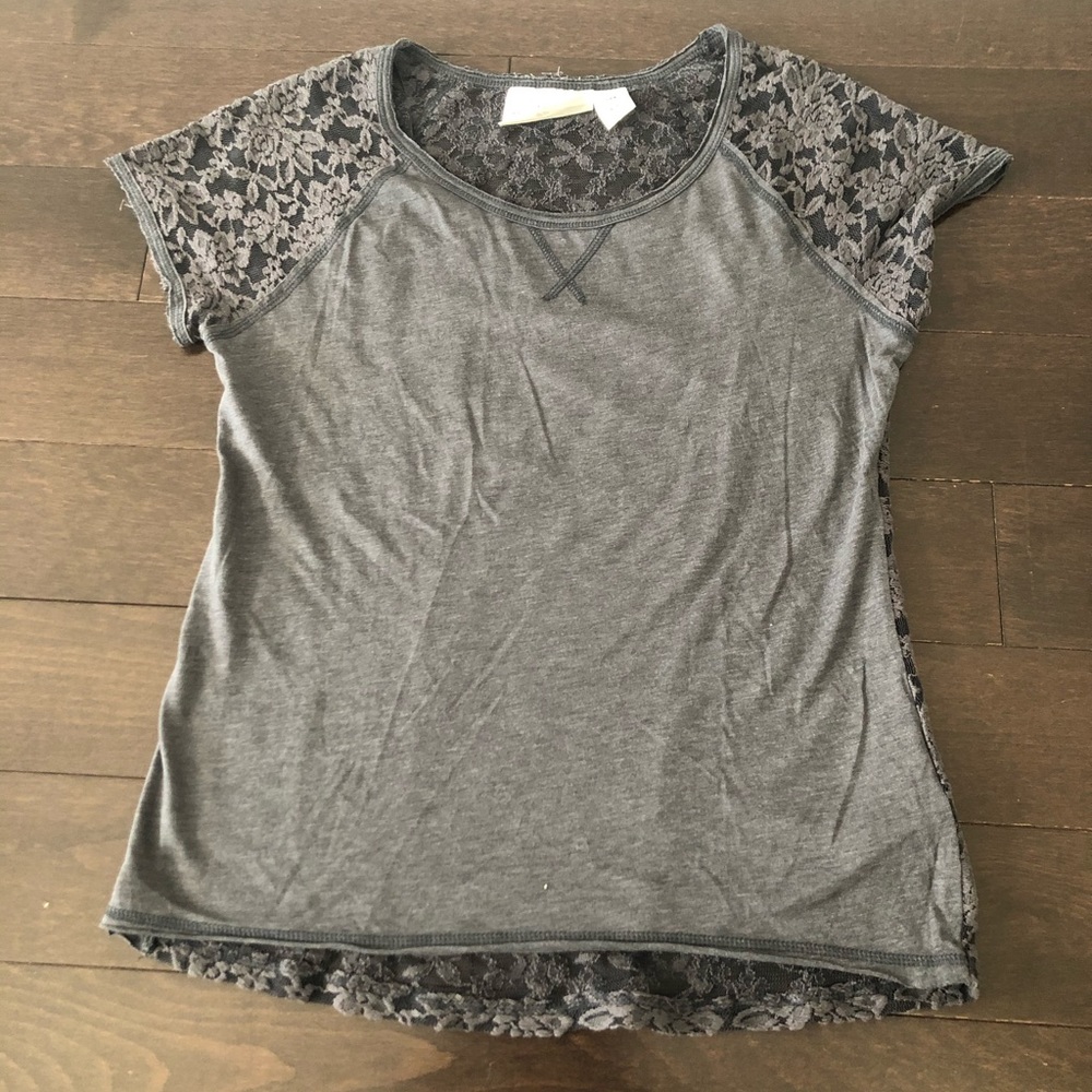 H&M Lace-back t-shirt
